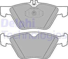 Delphi LP1589 - Set placute frana,frana disc aaoparts.ro