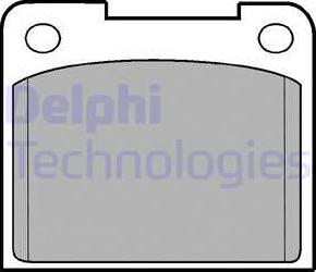 Delphi LP15 - Set placute frana,frana disc aaoparts.ro