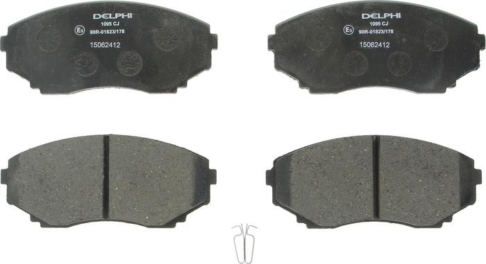 Delphi LP1095 - Set placute frana,frana disc aaoparts.ro