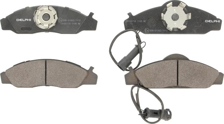 Delphi LP1145 - Set placute frana,frana disc aaoparts.ro