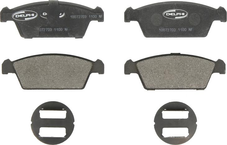 Delphi LP1100 - Set placute frana,frana disc aaoparts.ro