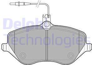 Delphi LP1891 - Set placute frana,frana disc aaoparts.ro