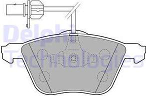 Delphi LP1801 - Set placute frana,frana disc aaoparts.ro