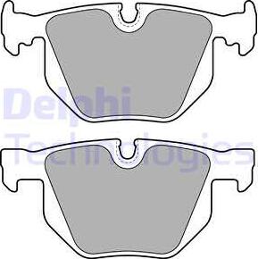 Delphi LP1834 - Set placute frana,frana disc aaoparts.ro