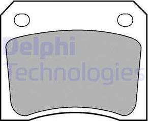 Delphi LP133 - Set placute frana,frana disc aaoparts.ro
