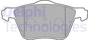 Delphi LP1787 - Set placute frana,frana disc aaoparts.ro