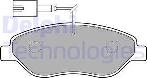 Delphi LP1720 - Set placute frana,frana disc aaoparts.ro