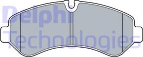 Delphi LP3548 - Set placute frana,frana disc aaoparts.ro