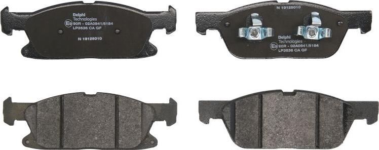 Delphi LP3536 - Set placute frana,frana disc aaoparts.ro