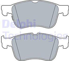 Delphi LP3520 - Set placute frana,frana disc aaoparts.ro