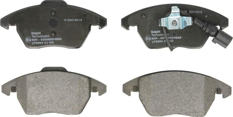 Delphi LP3694 - Set placute frana,frana disc aaoparts.ro