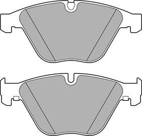 BMW 34116753668 - Set placute frana,frana disc aaoparts.ro