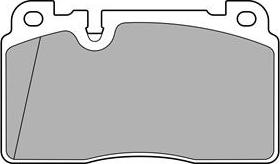 Delphi LP3677 - Set placute frana,frana disc aaoparts.ro