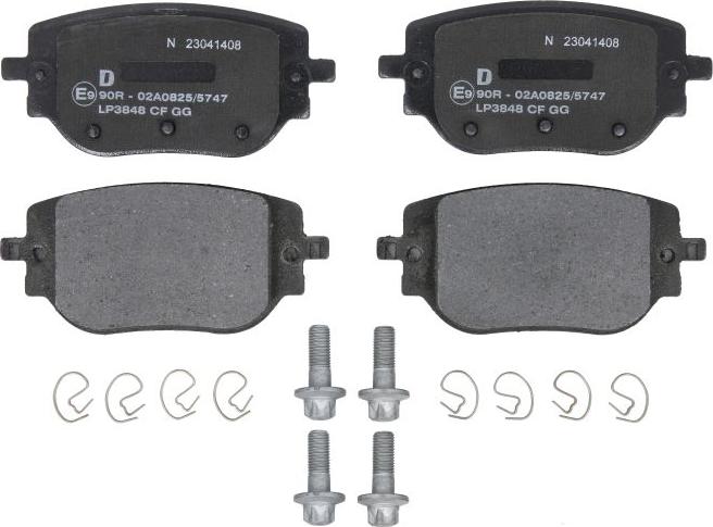 Delphi LP3848 - Set placute frana,frana disc aaoparts.ro