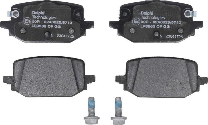 Delphi LP3863 - Set placute frana,frana disc aaoparts.ro