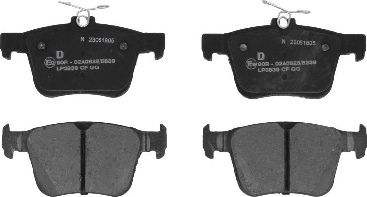 Delphi LP3839 - Set placute frana,frana disc aaoparts.ro