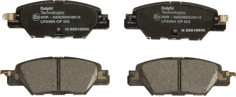 Delphi LP3394 - Set placute frana,frana disc aaoparts.ro