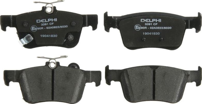 Delphi LP3391 - Set placute frana,frana disc aaoparts.ro