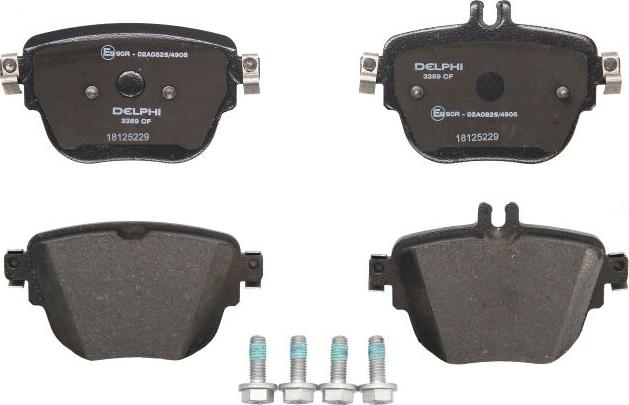 Delphi LP3359 - Set placute frana,frana disc aaoparts.ro