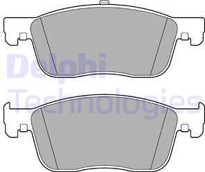 Delphi LP3260 - Set placute frana,frana disc aaoparts.ro