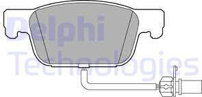 Delphi LP3219 - Set placute frana,frana disc aaoparts.ro