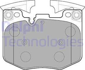 Delphi LP3235 - Set placute frana,frana disc aaoparts.ro