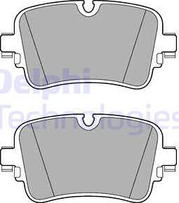 Delphi LP3274 - Set placute frana,frana disc aaoparts.ro