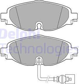 VW 2K5 698 151 C - Set placute frana,frana disc aaoparts.ro