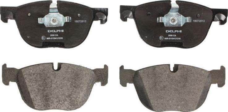 Delphi LP2090 - Set placute frana,frana disc aaoparts.ro