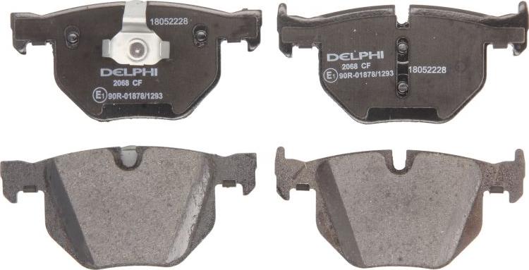 Delphi LP2068 - Set placute frana,frana disc aaoparts.ro