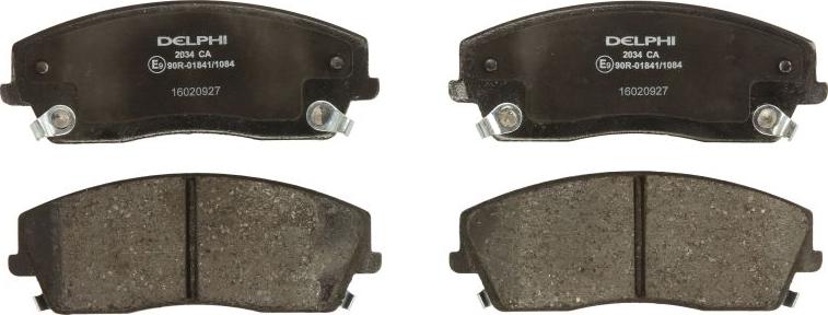 Delphi LP2034 - Set placute frana,frana disc aaoparts.ro