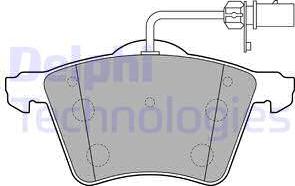 Delphi LP2021 - Set placute frana,frana disc aaoparts.ro