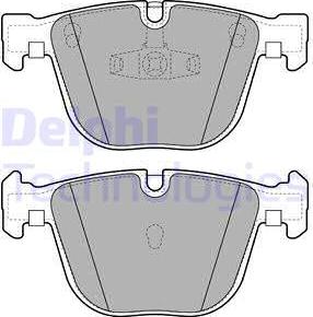 Delphi LP2141 - Set placute frana,frana disc aaoparts.ro