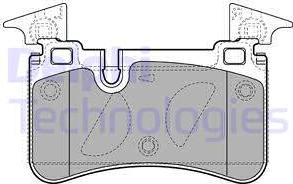 Delphi LP2151 - Set placute frana,frana disc aaoparts.ro