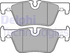 Delphi LP2286 - Set placute frana,frana disc aaoparts.ro