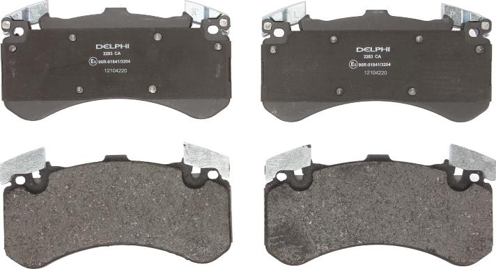 Delphi LP2283 - Set placute frana,frana disc aaoparts.ro