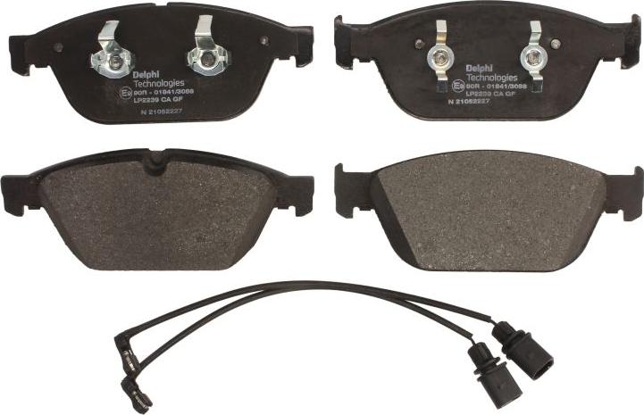 Delphi LP2239 - Set placute frana,frana disc aaoparts.ro