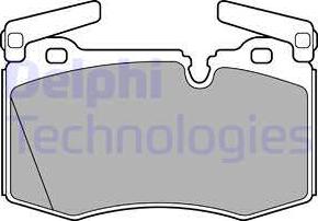 Delphi LP2235 - Set placute frana,frana disc aaoparts.ro