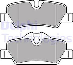 Delphi LP2762 - Set placute frana,frana disc aaoparts.ro