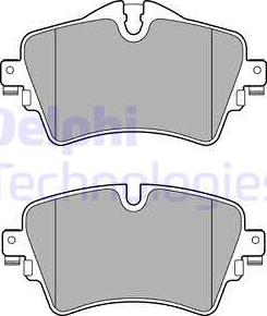 Delphi LP2717 - Set placute frana,frana disc aaoparts.ro