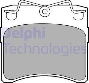 Delphi LP785 - Set placute frana,frana disc aaoparts.ro