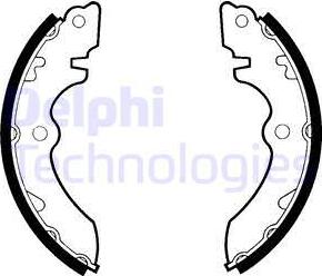 Delphi LS1336 - Set saboti frana aaoparts.ro