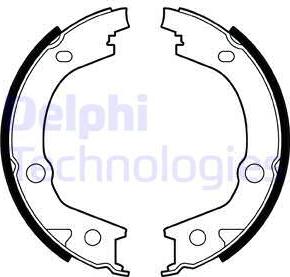 Delphi LS2001 - Set saboti frana, frana de mana aaoparts.ro