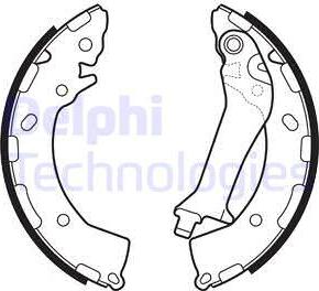 Delphi LS2150 - Set saboti frana aaoparts.ro