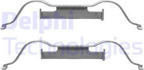 Delphi LX0508 - Set accesorii, placute frana aaoparts.ro