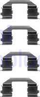 Delphi LX0255 - Set accesorii, placute frana aaoparts.ro