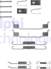 Delphi LY1099 - Set accesorii, sabot de frana aaoparts.ro
