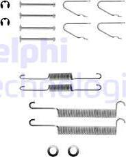 Delphi LY1096 - Set accesorii, sabot de frana aaoparts.ro