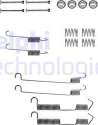 Delphi LY1054 - Set accesorii, sabot de frana aaoparts.ro