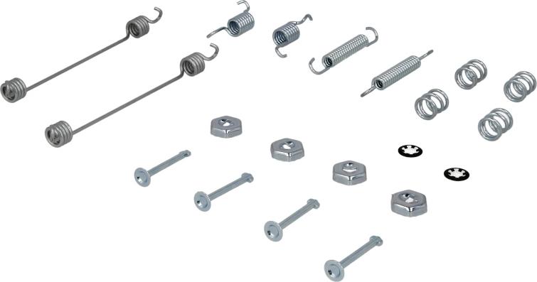 Delphi LY1055 - Set accesorii, sabot de frana aaoparts.ro